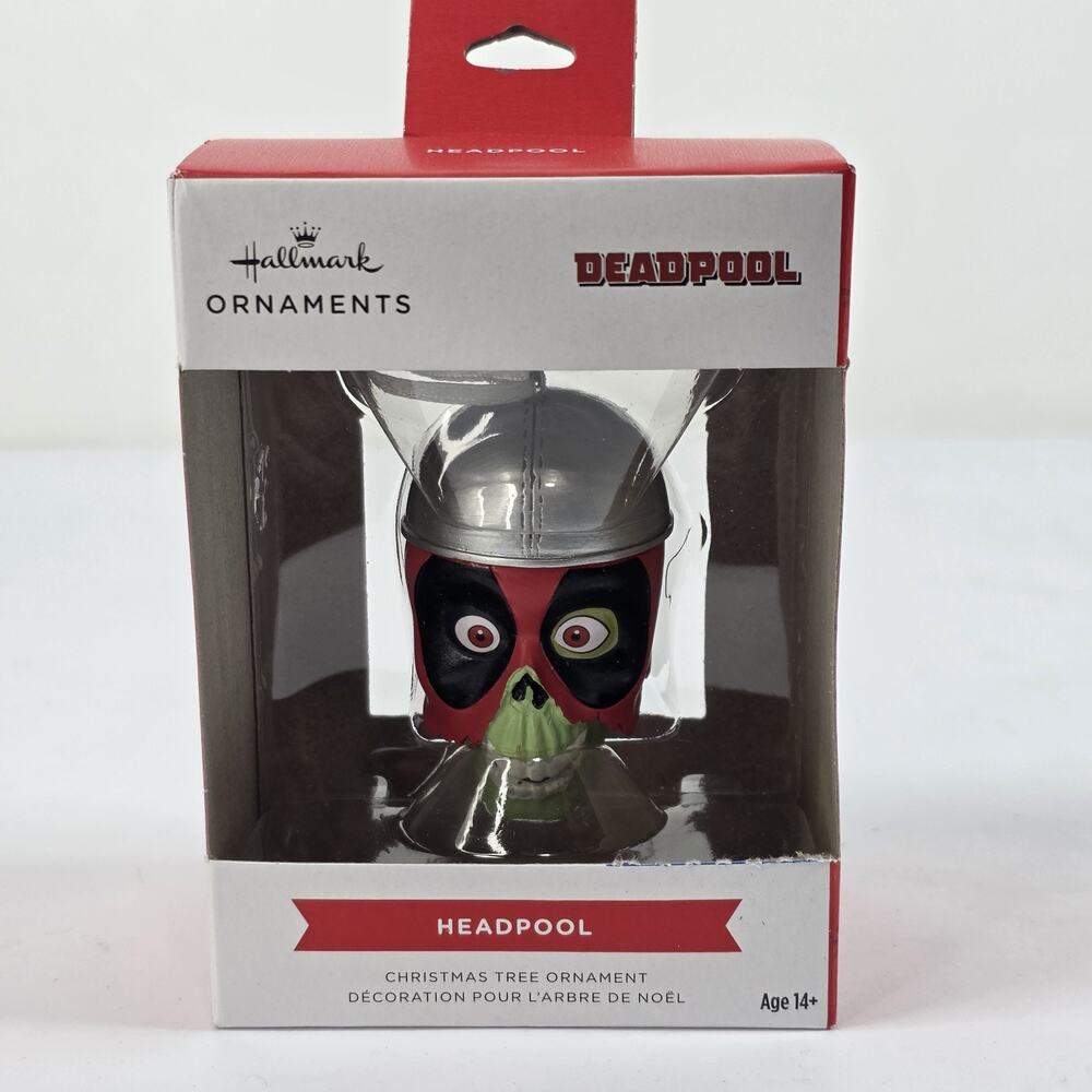 Hallmark 2025 Deadpool - Headpool - Christmas tree Ornament